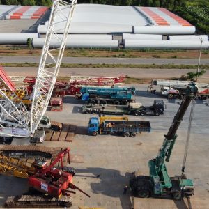 Demag CC2800-1 Crawler Cranes Rental In Vietnam