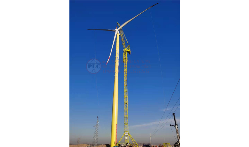 The Leading Tower Crane For Wind Turbine Installation In Vietnam