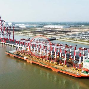 Discharge & Completion Of STS & RTG Cranes At Long An Port